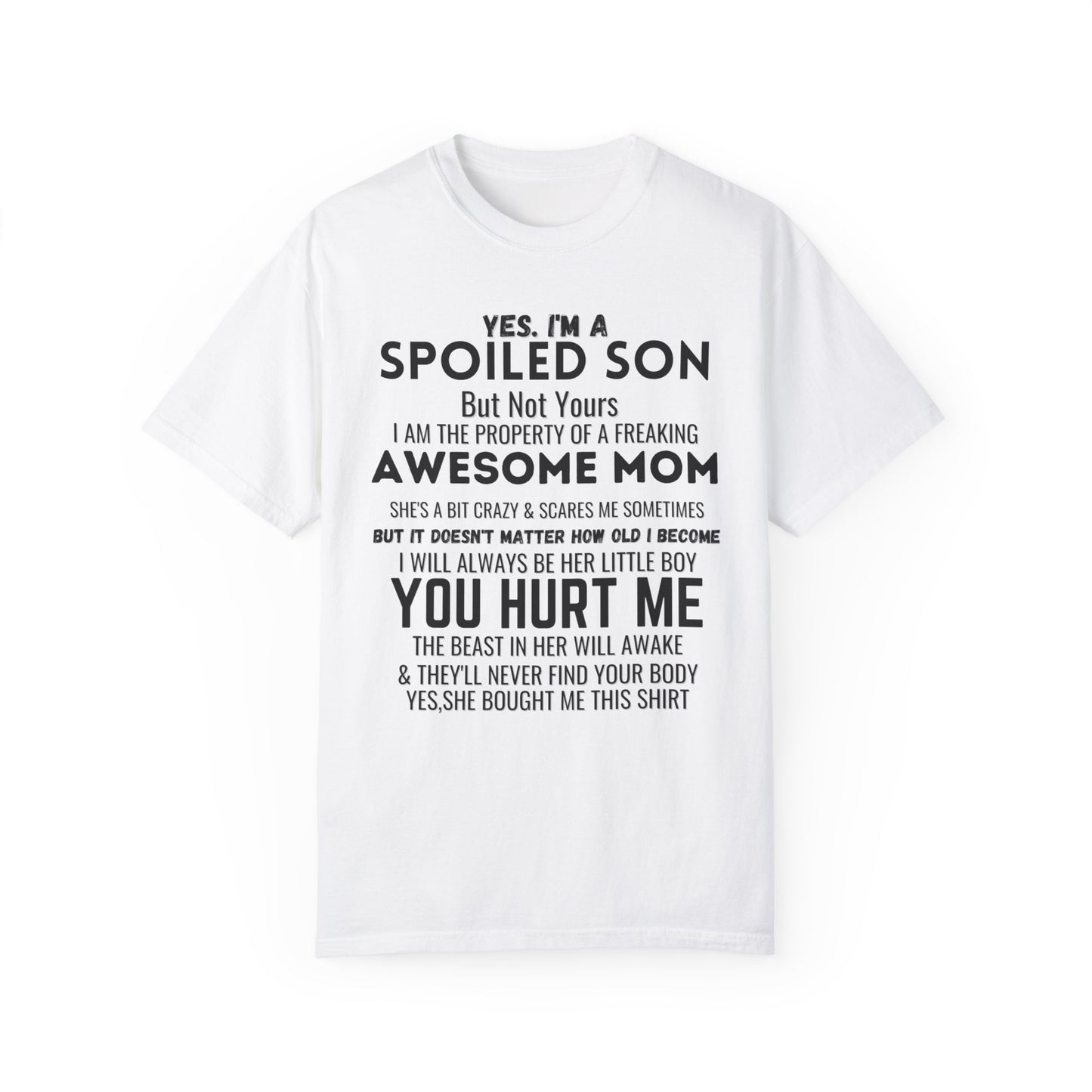 To My Son | Unisex Garment-Dyed T-shirt
