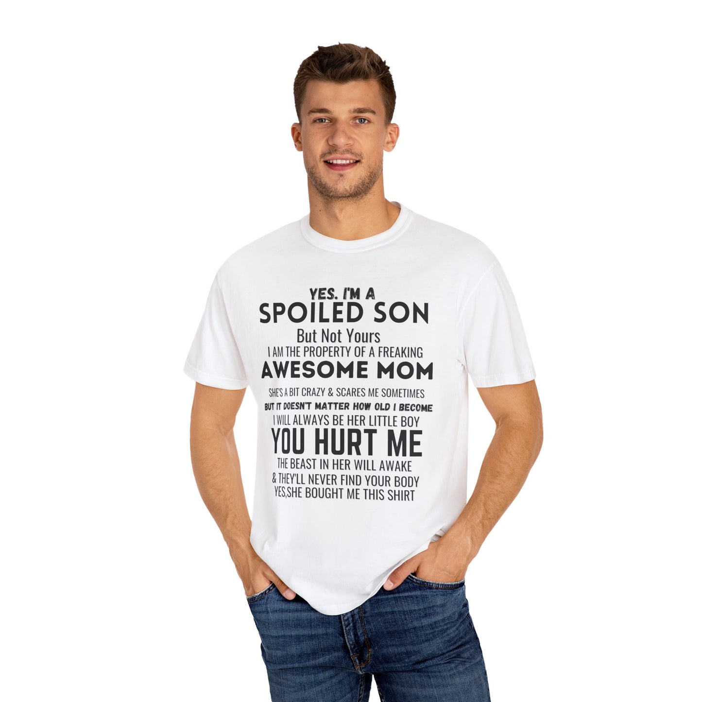 To My Son | Unisex Garment-Dyed T-shirt