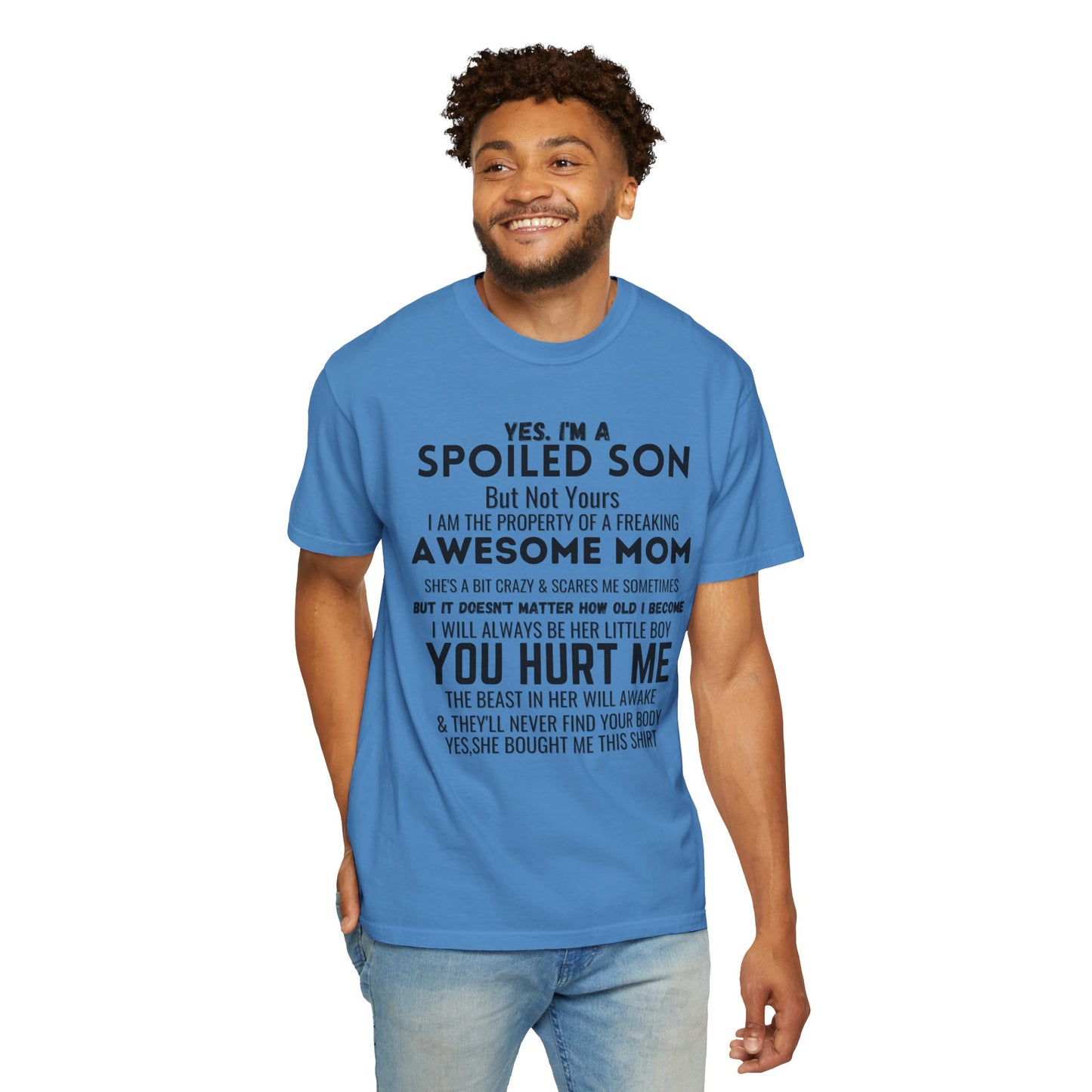 To My Son | Unisex Garment-Dyed T-shirt