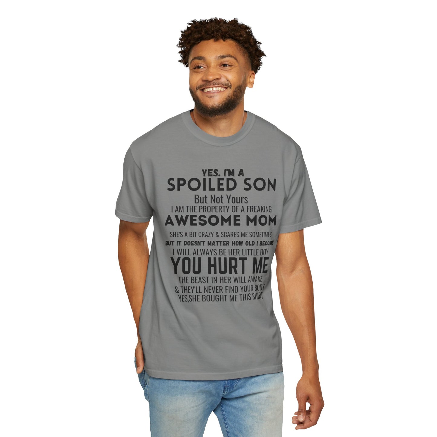 To My Son | Unisex Garment-Dyed T-shirt