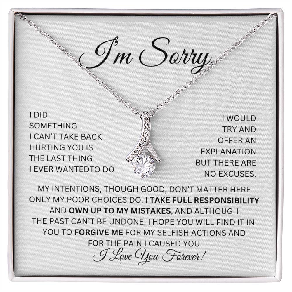 I'M SORRY | ALLURING BEAUTY NECKLACE