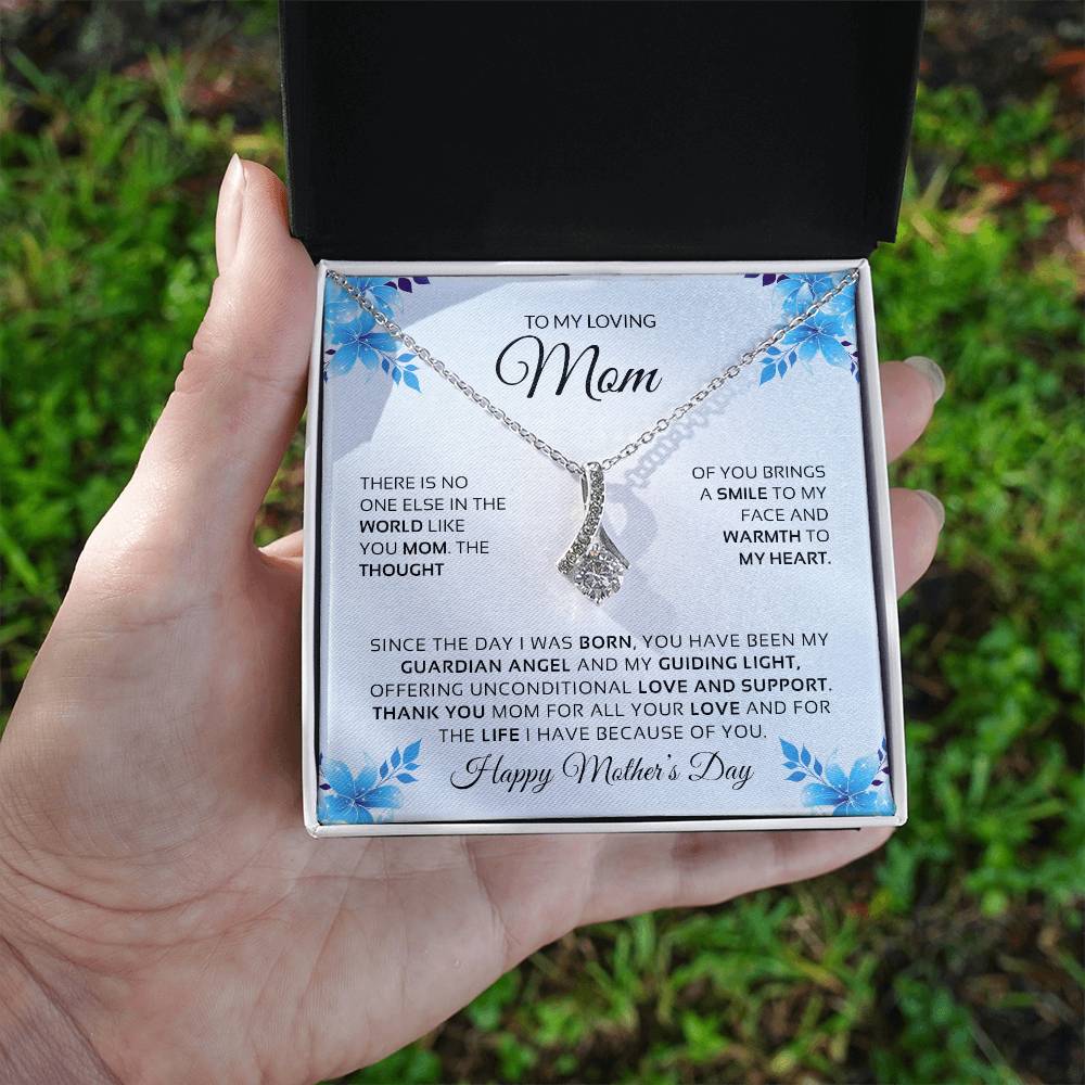 To My Loving Mom | Alluring Beauty Necklace