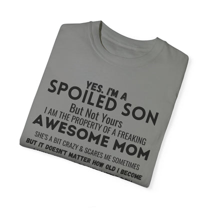 To My Son | Unisex Garment-Dyed T-shirt