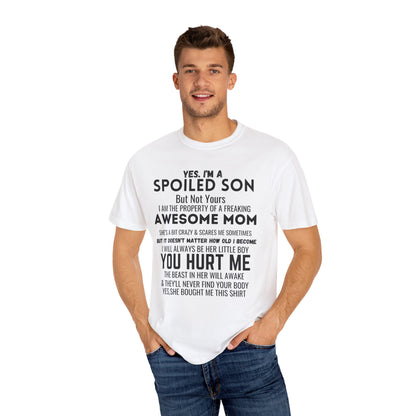 To My Son | Unisex Garment-Dyed T-shirt