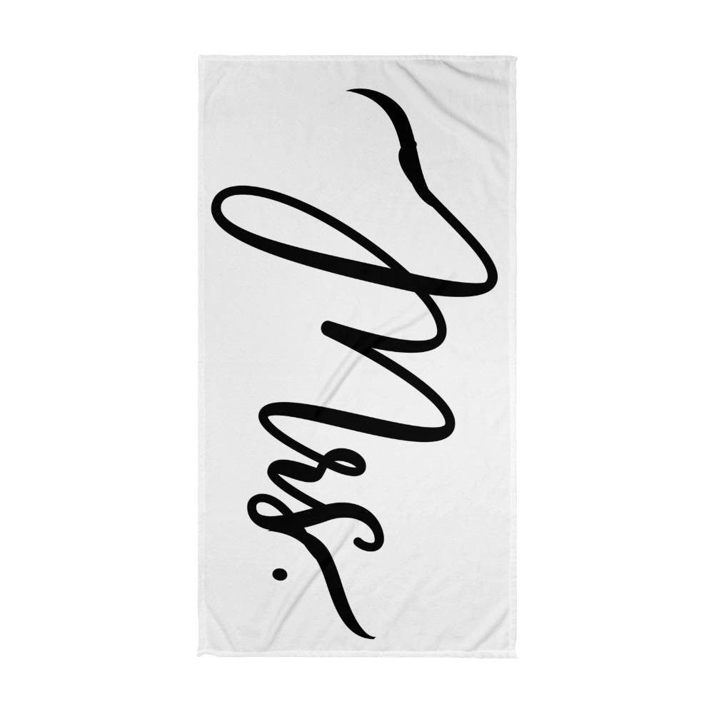 Mr & Mrs Beach Towels | Wedding Gift