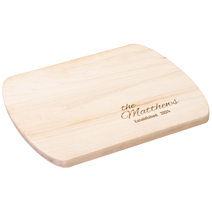 Personalized Family Name | Wooden Cutting Board