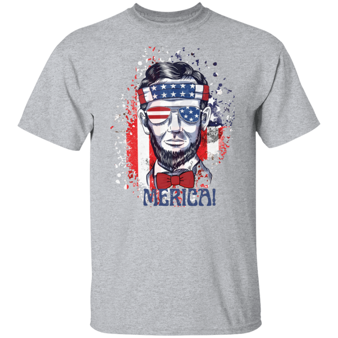 Abe Lincoln  Merica T-Shirt