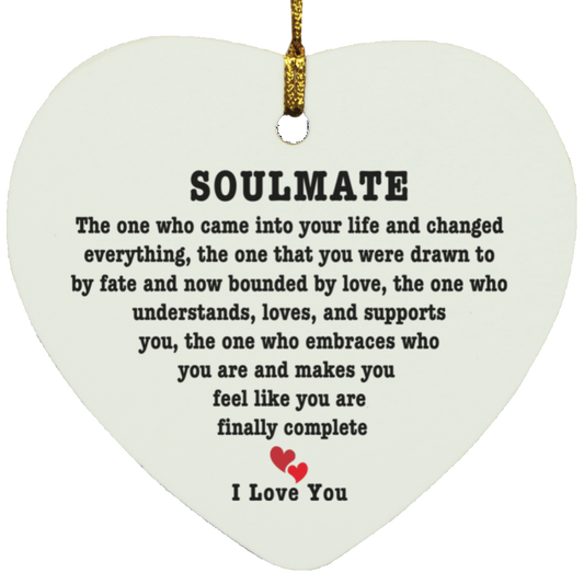 Soulmate Heart Ornament