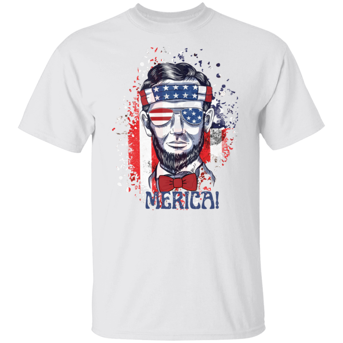 Abe Lincoln  Merica T-Shirt