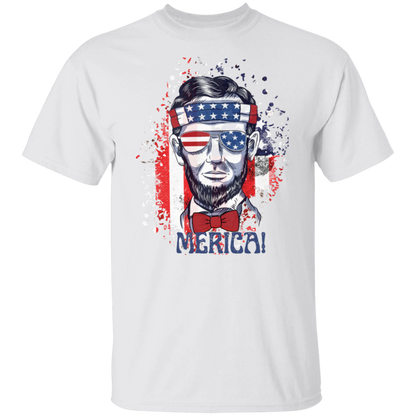 Abe Lincoln  Merica T-Shirt