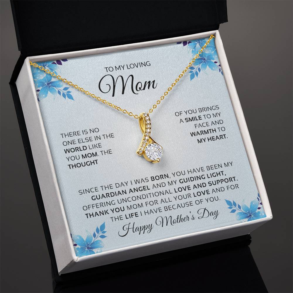 To My Loving Mom | Alluring Beauty Necklace