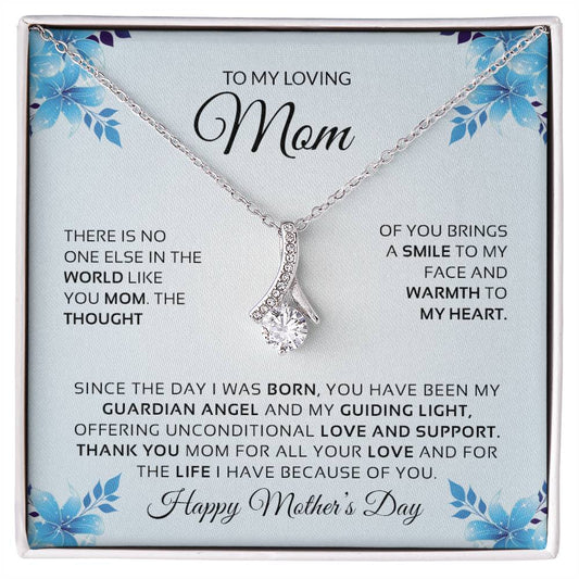 To My Loving Mom | Alluring Beauty Necklace