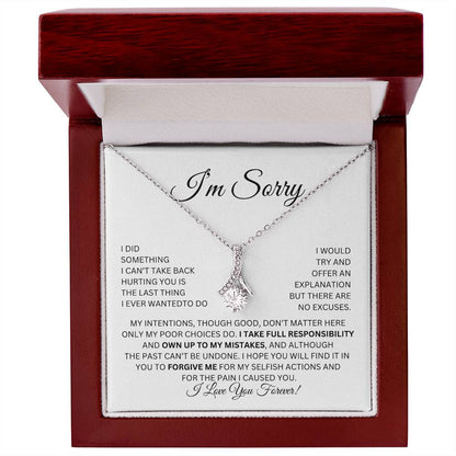 I'M SORRY | ALLURING BEAUTY NECKLACE
