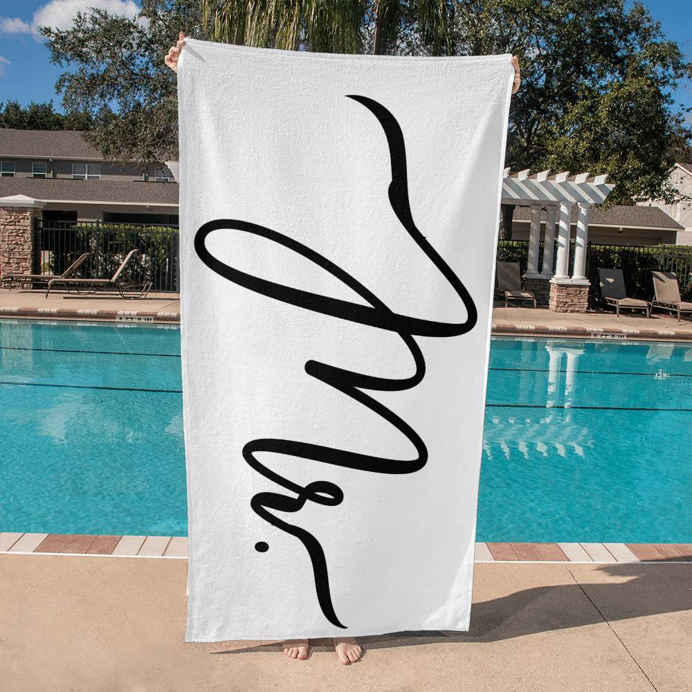 Mr & Mrs Beach Towels | Wedding Gift