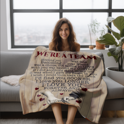 To My Wife | Arctic Fleece Blanket 50x60